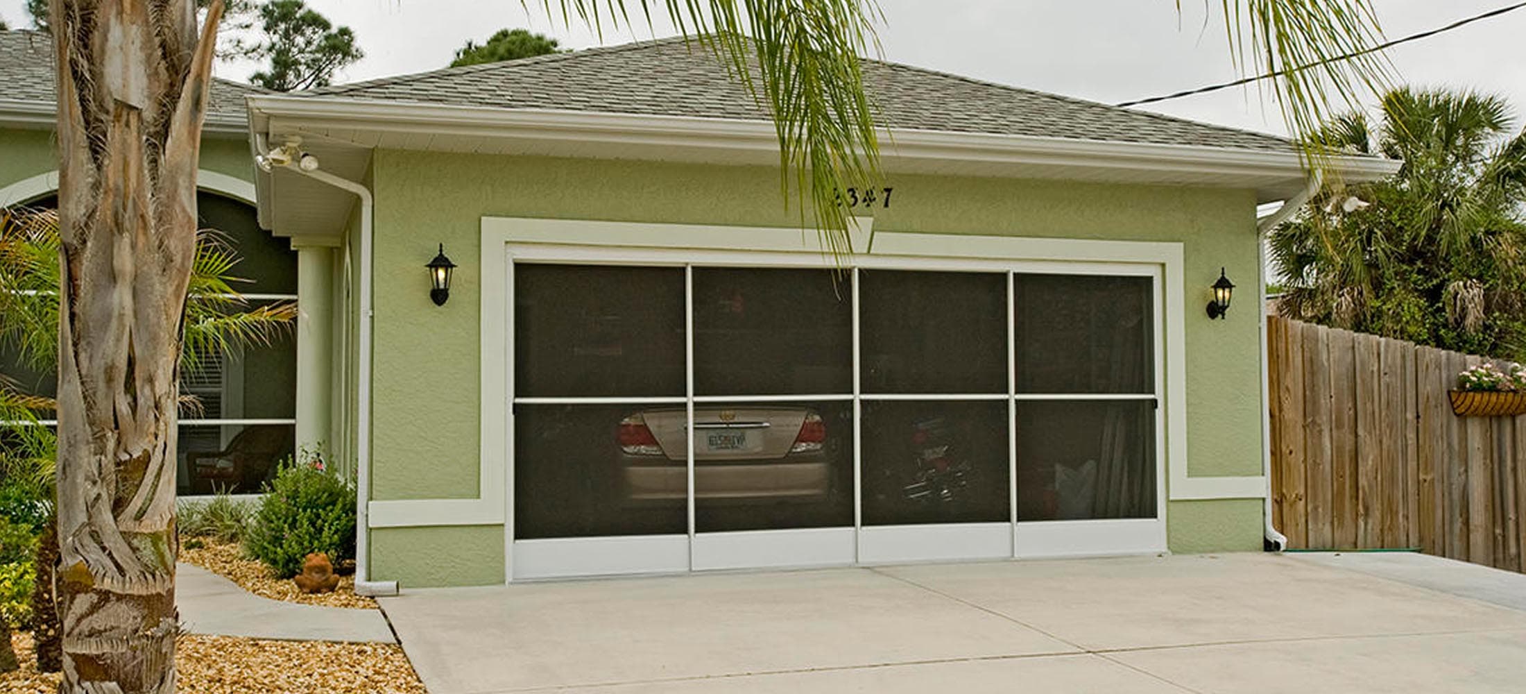 Garage Door Screens