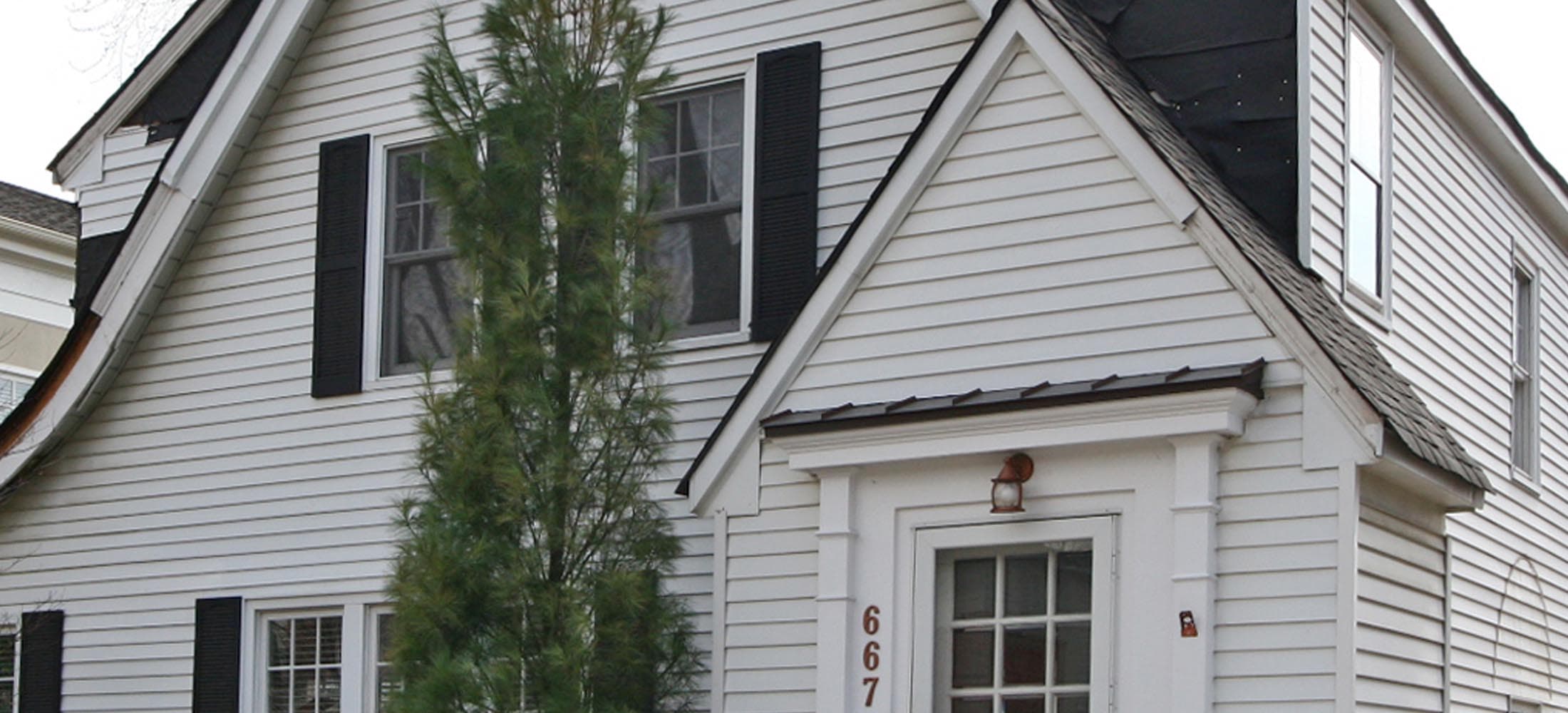 Fiber cement siding detail