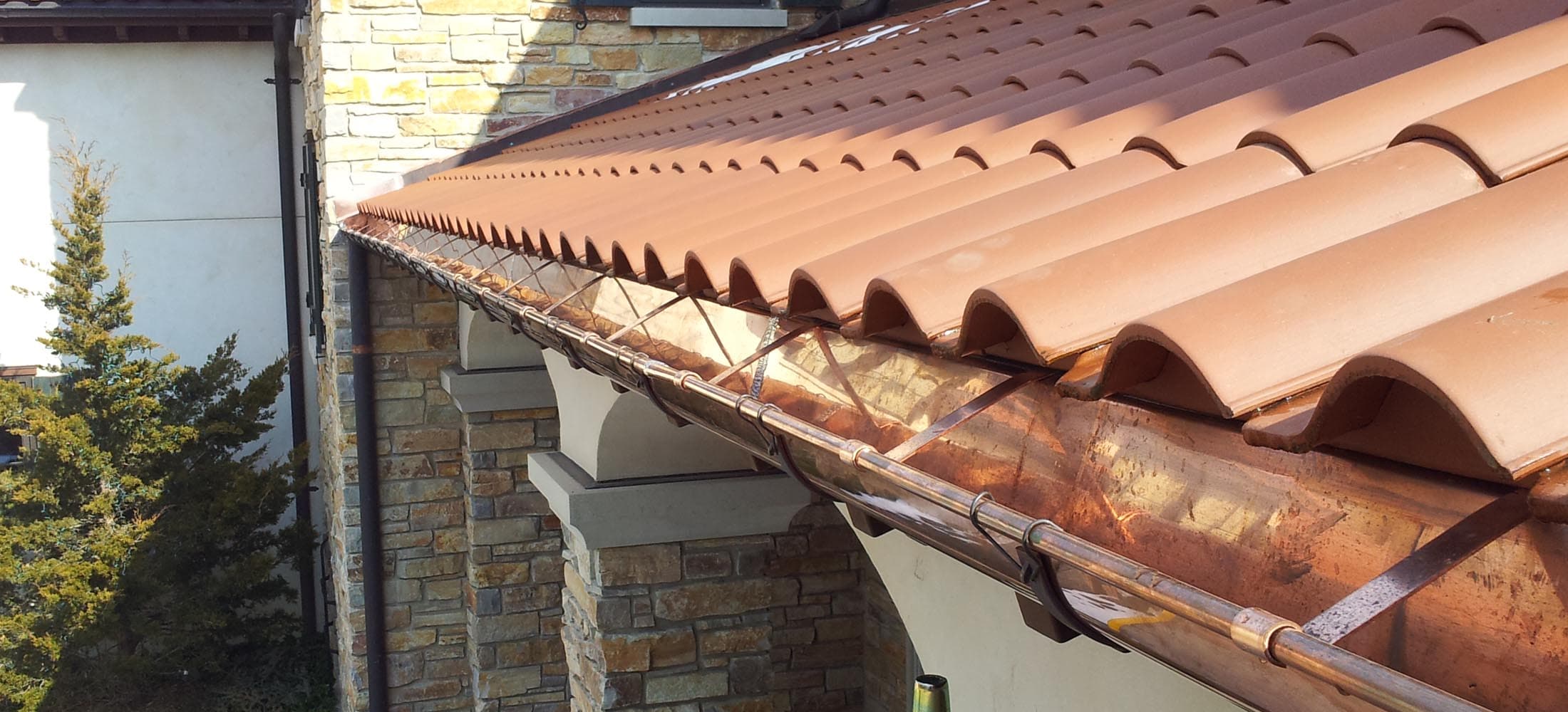 Downspout installation