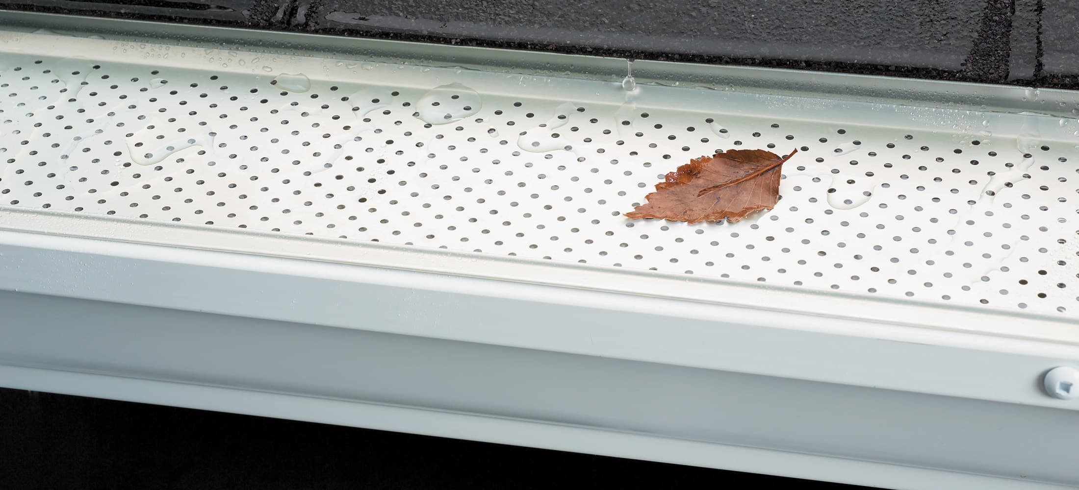 Leaf Relief gutter guard detail