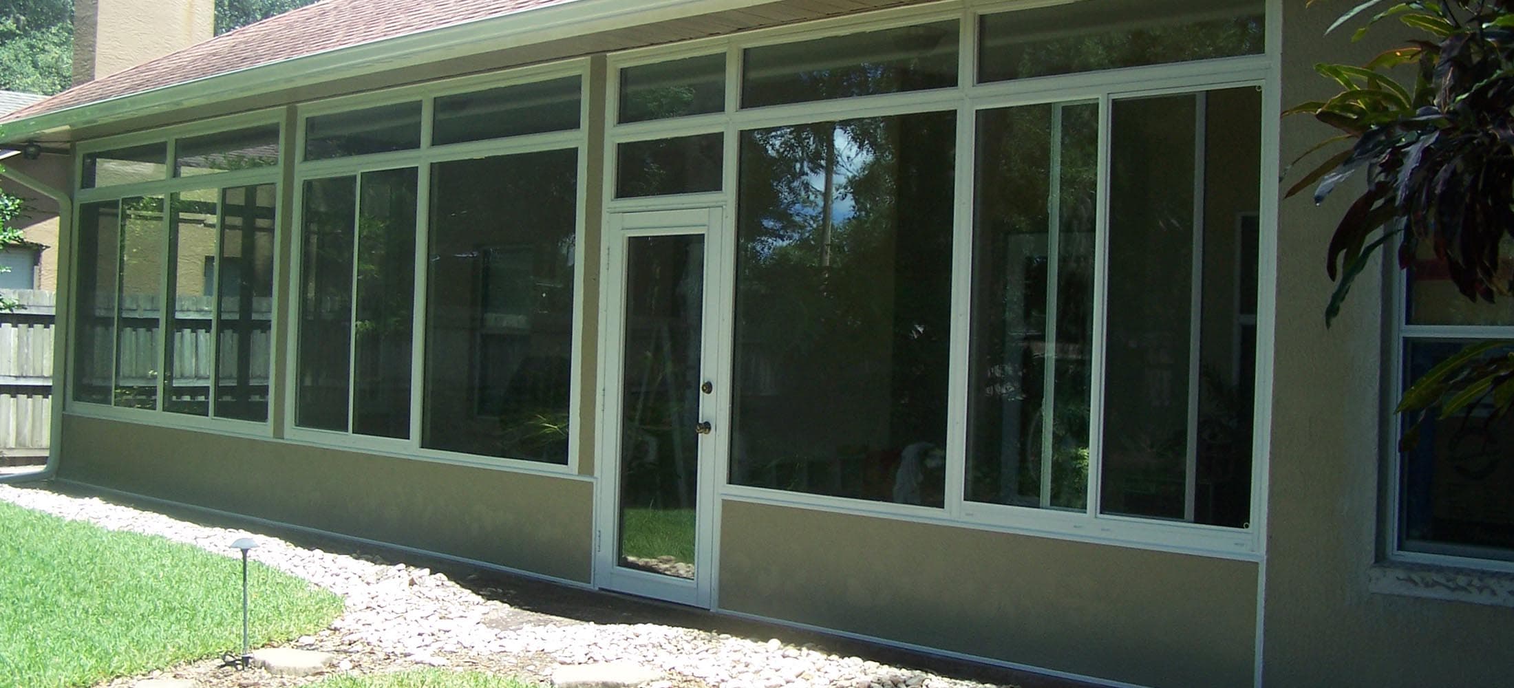 Glass enclosure