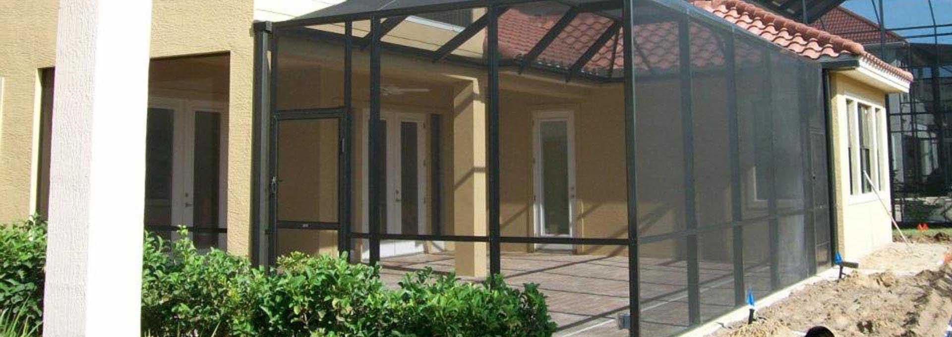 Screen roof enclosure